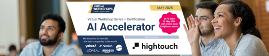 AI Accelerator Sponsored by HighTouch | Starts May 12th