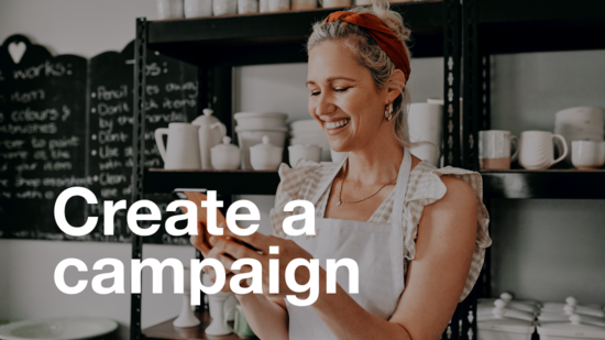 Create a campaign Create a campaign