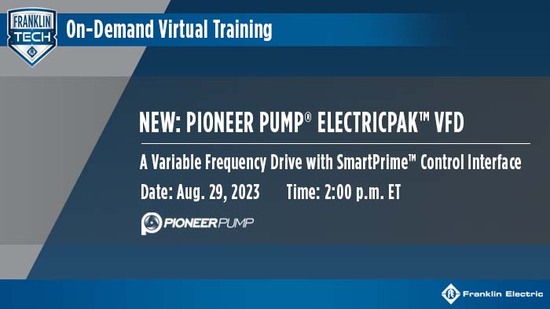 NEW: Pioneer Pump® ElectricPAK™ VFD On-Demand Training