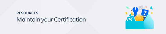 Maintain your Atlassian Certification