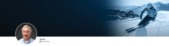 Professional headshot of Dr. Engebretsen (Knee; Oslo, Norway) and a photograph of a downhill skier representing knee specialty.