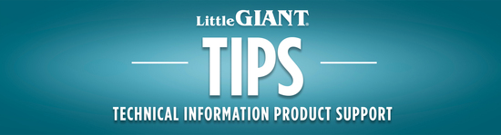 Little Giant TIPS - Technical Information Product Support