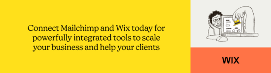 Better Together with Wix Banner