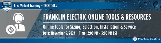 Franklin Electric Online Tools & Resources