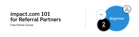 PXA thumbnail for a free course on how to join the impact.com platform as a referral partner
