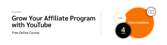 PXA's course thumbnail for a free course on how to use YouTube Shopping