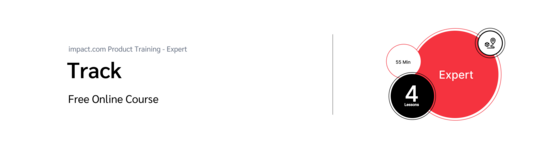 PXA course thumbnail for a free course on how to set up affiliate links using impact.com’s affiliate tracking software