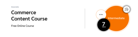 PXA course thumbnail for a free course on affiliate e-commerce content marketing, with a focus on content partners