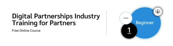 PXA course thumbnail for a free affiliate marketing course focusing on publishers and brand collaborations.