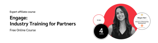 PXA course thumbnail for a free course on affiliate marketing promotion methods, brand negotiation, and networking at events