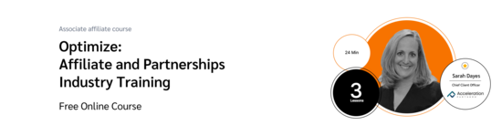 PXA course thumbnail for a free course on analyzing affiliate data