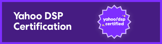 Yahoo DSP Certification