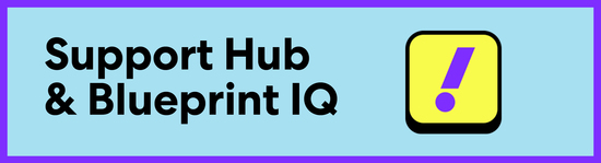 Support Hub & Yahoo Blueprint IQ