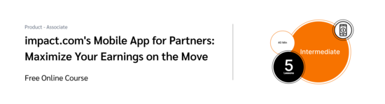 PXA FREE course with an orange-outlined circle and mobile payment icon, representing an intermediate-level learning path