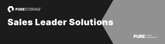 Sales Leader Solutions Black Banner Hero Image