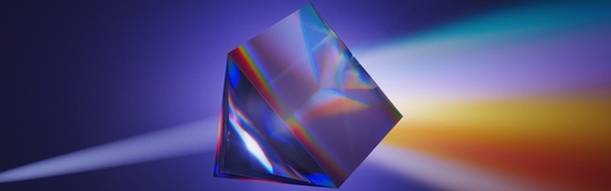 abstract art light prism