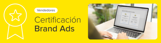 Certificación en Brand Ads para vendedores.
