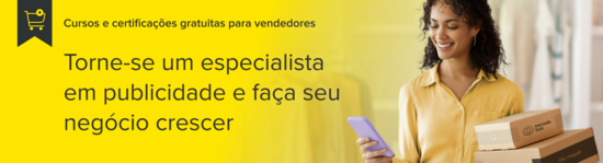 Cursos e certificações gratuitas para vendedores. Torne-se um especialista em publicidade e faça seu negócio crescer.