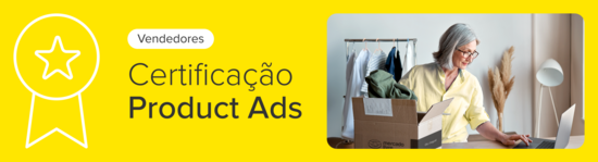 Certificação em Product Ads para vendedores.