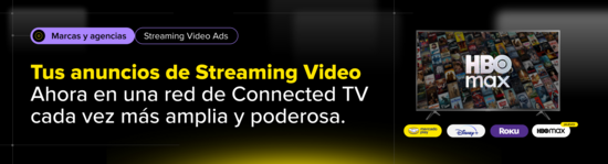 ¡Streaming Video Ads sigue creciendo!. Marcas y Agencias.