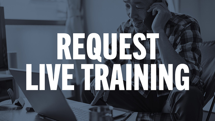Live Training Request