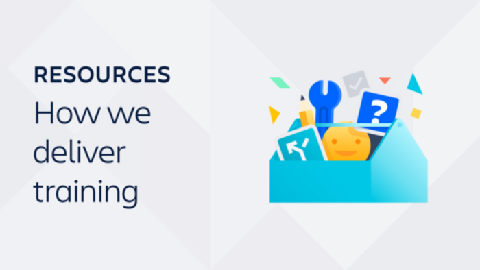 A thumbnail that says, "How we deliver training."